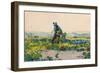 For to Be a Farmers Boy, by Winslow Homer, 1836-1910, American, realist painting,-Winslow Homer-Framed Art Print