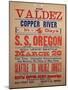 "For Valdex and Copper River", 1901-null-Mounted Giclee Print
