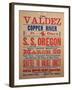 "For Valdex and Copper River", 1901-null-Framed Giclee Print