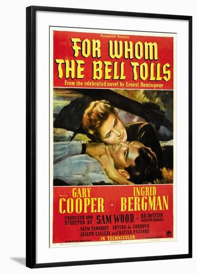 For Whom the Bell Tolls, 1943, Directed by Sam Wood-null-Framed Poster