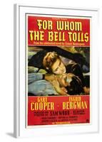 For Whom the Bell Tolls, 1943, Directed by Sam Wood-null-Framed Poster