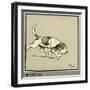 Forager the Puppy Follows the Smell of Food-Cecil Aldin-Framed Photographic Print