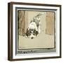 Forager the Puppy Picks Up a Scent-Cecil Aldin-Framed Photographic Print