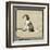 Forager the Puppy Sits by the Empty Plate-Cecil Aldin-Framed Art Print