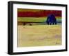 Foraging At Neets Bay-Marion Rose-Framed Giclee Print