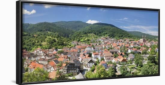 Forbach in the Murgtal, Black Forest, Baden-Wurttemberg, Germany-Markus Lange-Framed Photographic Print