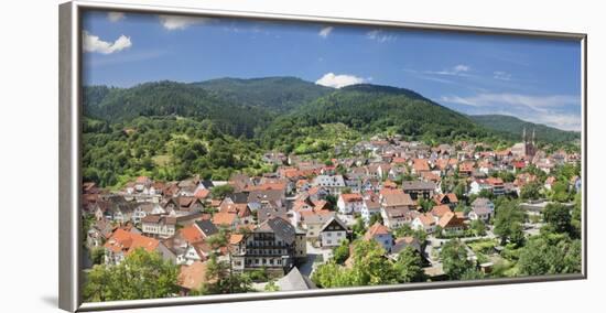 Forbach in the Murgtal, Black Forest, Baden-Wurttemberg, Germany-Markus Lange-Framed Photographic Print