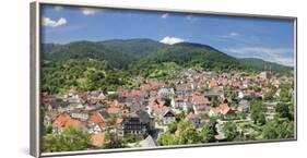 Forbach in the Murgtal, Black Forest, Baden-Wurttemberg, Germany-Markus Lange-Framed Photographic Print