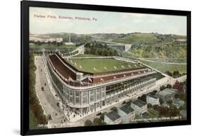 Forbes Field, Pittsburg, America, Home of the Pittsburg Pirates Baseball Team 1909-null-Framed Art Print