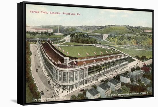 Forbes Field, Pittsburg, America, Home of the Pittsburg Pirates Baseball Team 1909-null-Framed Stretched Canvas