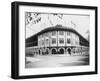 Forbes Field Stadium Pittsburgh Baseball Photograph - Pittsburgh, PA-Lantern Press-Framed Art Print