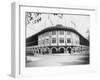 Forbes Field Stadium Pittsburgh Baseball Photograph - Pittsburgh, PA-Lantern Press-Framed Art Print