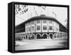 Forbes Field Stadium Pittsburgh Baseball Photograph - Pittsburgh, PA-Lantern Press-Framed Stretched Canvas