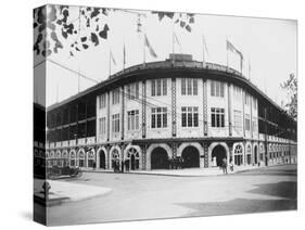 Forbes Field Stadium Pittsburgh Baseball Photograph - Pittsburgh, PA-Lantern Press-Stretched Canvas