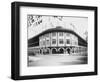 Forbes Field Stadium Pittsburgh Baseball Photograph - Pittsburgh, PA-Lantern Press-Framed Art Print