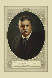 Theodore Roosevelt, Secretary of Navy, Rough Rider, Governor and President-Forbes Lithograph Co-Stretched Canvas