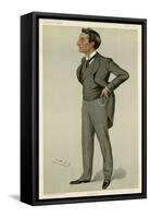Forbes-Robertson, VF 1895-Leslie Ward-Framed Stretched Canvas