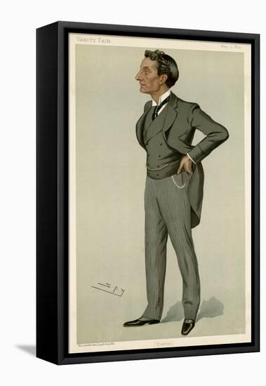 Forbes-Robertson, VF 1895-Leslie Ward-Framed Stretched Canvas