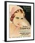 FORBIDDEN, Barbara Stanwyck, 1932-null-Framed Art Print