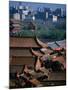 Forbidden City and Modern Buildings in Distance, Beijing, China-Martin Moos-Mounted Photographic Print