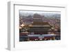 Forbidden City, China, Beijing, Asia-Janette Hill-Framed Photographic Print