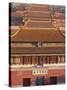 Forbidden City from Above, Beijing, China-Adam Tall-Stretched Canvas