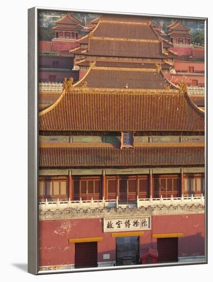 Forbidden City from Above, Beijing, China-Adam Tall-Framed Photographic Print