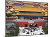 Forbidden City North Gate, Gate of Divine Might, Beijing, China-Charles Crust-Mounted Photographic Print