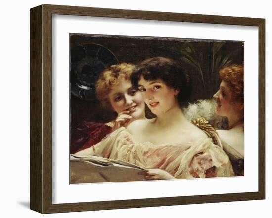 Forbidden Fruit-Thomas Benjamin Kennington-Framed Giclee Print