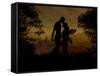 Forbidden Love-Julie Fain-Framed Stretched Canvas