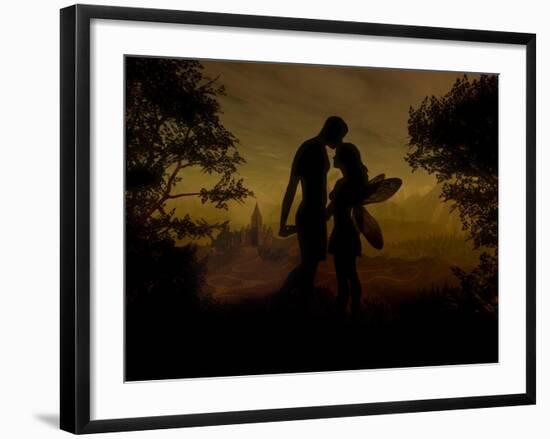 Forbidden Love-Julie Fain-Framed Art Print