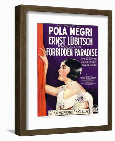 Forbidden Paradise-null-Framed Art Print