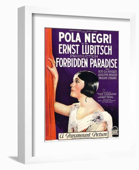 Forbidden Paradise-null-Framed Art Print