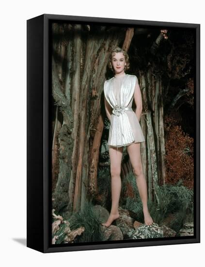 FORBIDDEN PLANET, 1956 directed by FRED M.WILCOX Anne Francis (photo)-null-Framed Stretched Canvas