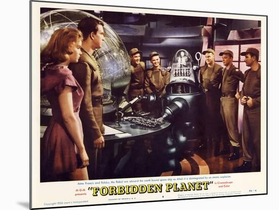 Forbidden Planet, 1956-null-Mounted Art Print