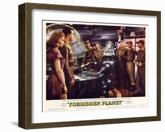 Forbidden Planet, 1956-null-Framed Art Print