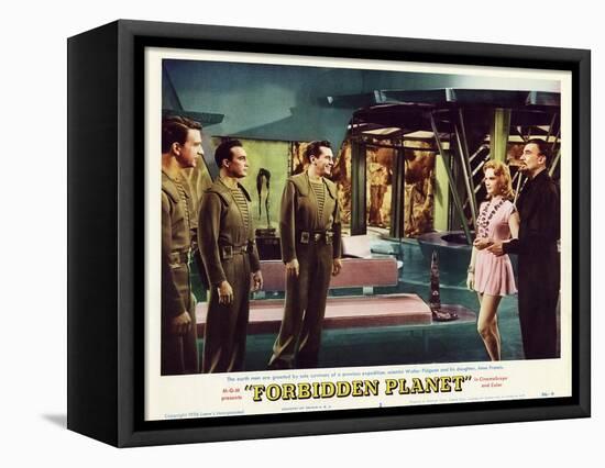 Forbidden Planet, 1956-null-Framed Stretched Canvas