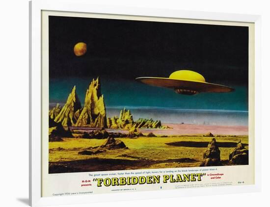 Forbidden Planet, 1956-null-Framed Art Print