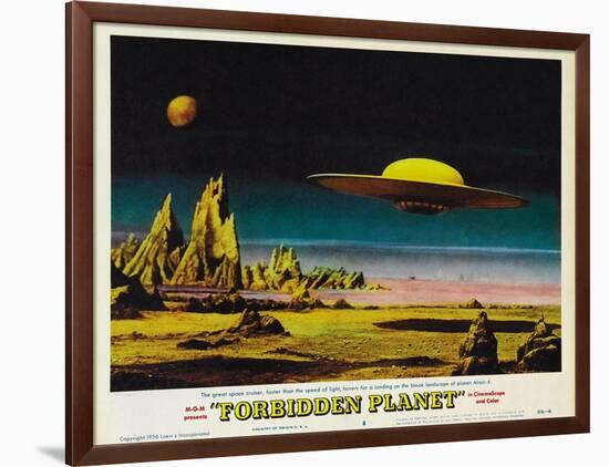 Forbidden Planet, 1956-null-Framed Art Print