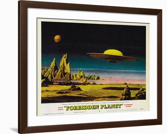 Forbidden Planet, 1956-null-Framed Art Print