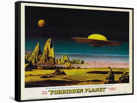 Forbidden Planet, 1956-null-Framed Stretched Canvas