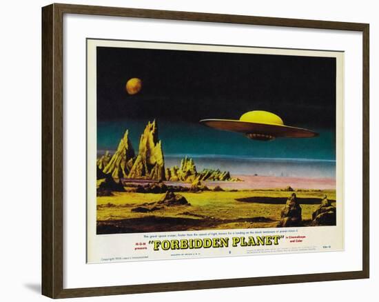 Forbidden Planet, 1956-null-Framed Art Print