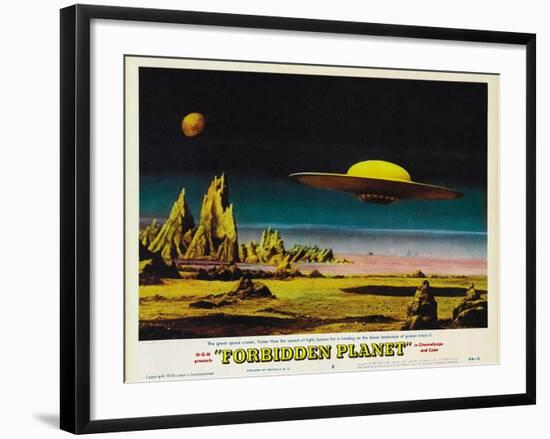 Forbidden Planet, 1956-null-Framed Art Print