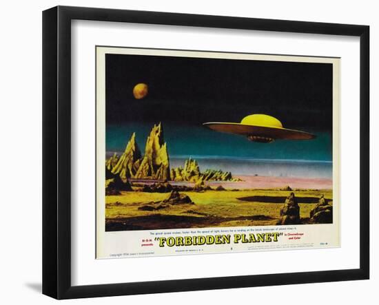 Forbidden Planet, 1956-null-Framed Art Print