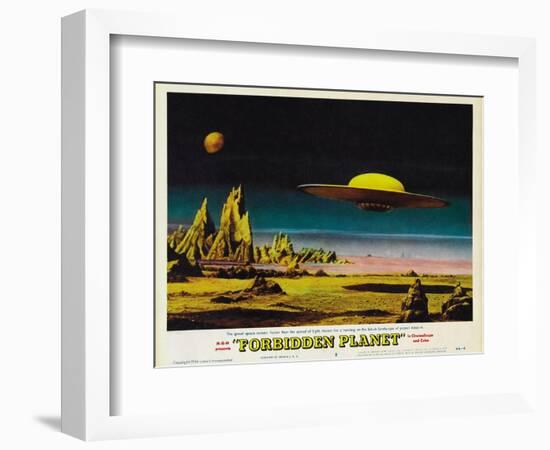 Forbidden Planet, 1956-null-Framed Art Print