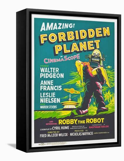 Forbidden Planet, 1956-null-Framed Stretched Canvas