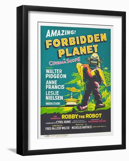 Forbidden Planet, 1956-null-Framed Giclee Print