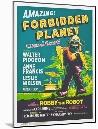 Forbidden Planet, 1956-null-Mounted Giclee Print