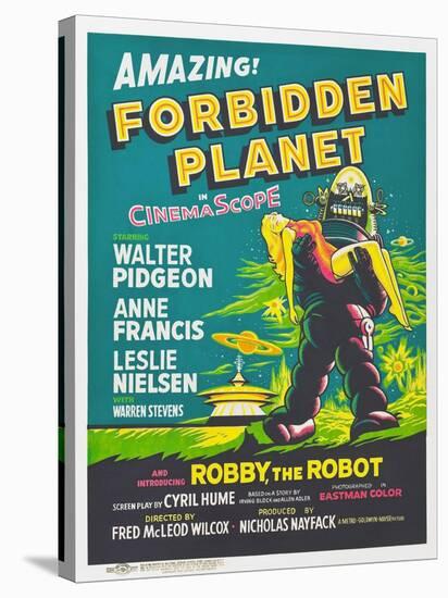Forbidden Planet, 1956-null-Stretched Canvas
