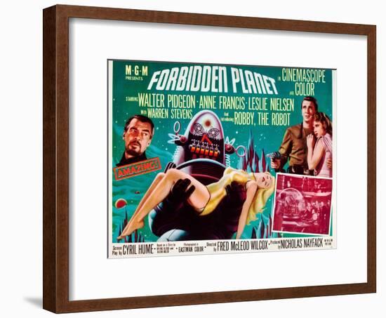 Forbidden Planet, 1956-null-Framed Giclee Print